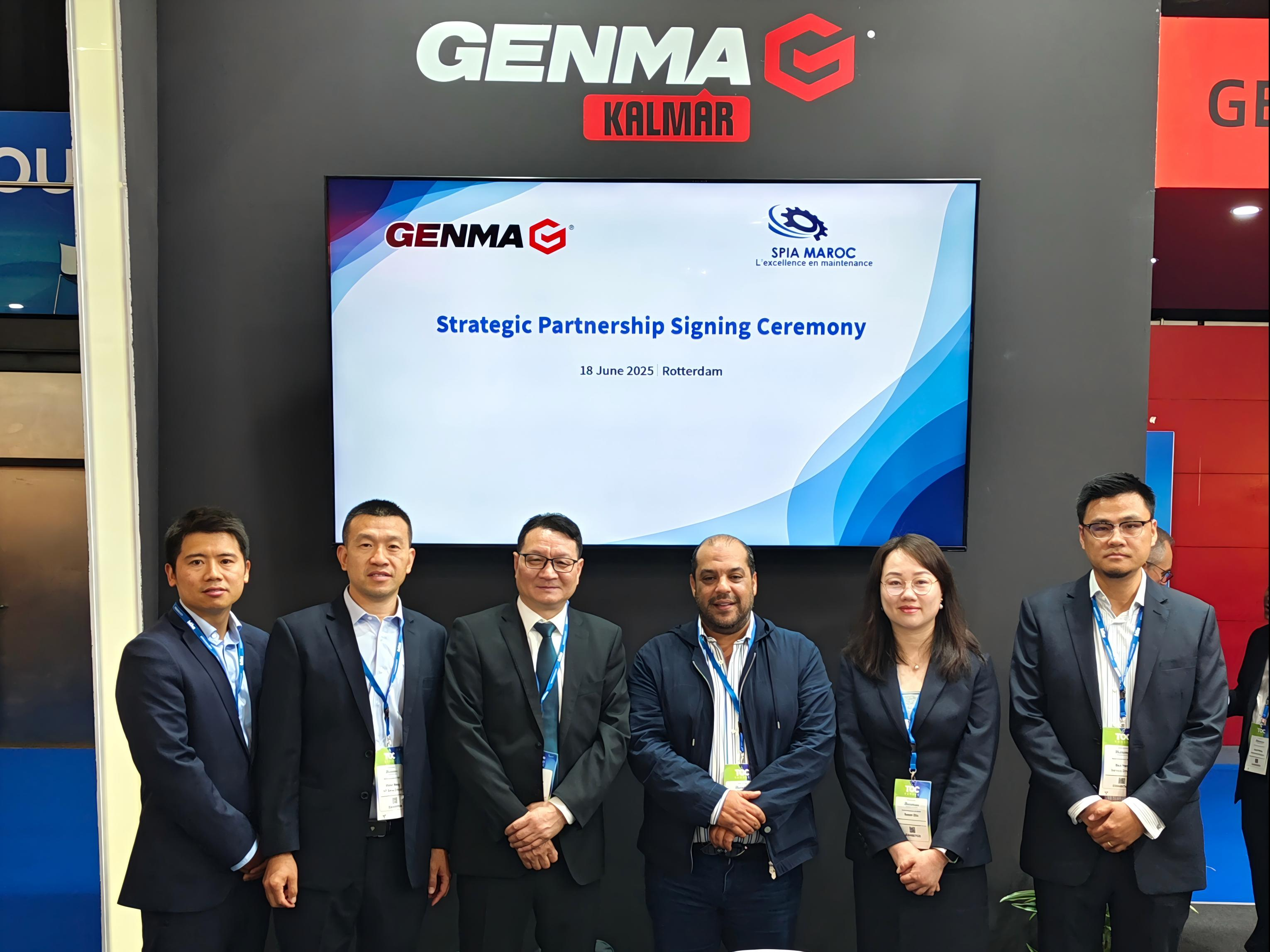 GENMA品牌閃耀2025 TOC歐洲展會，全球布局再提速(圖2)