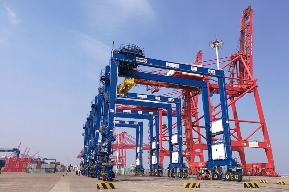 助力碼頭智慧升級 | GENMA與 PSA 連云港碼頭簽約8臺(tái) RTG改造項(xiàng)目(圖1)