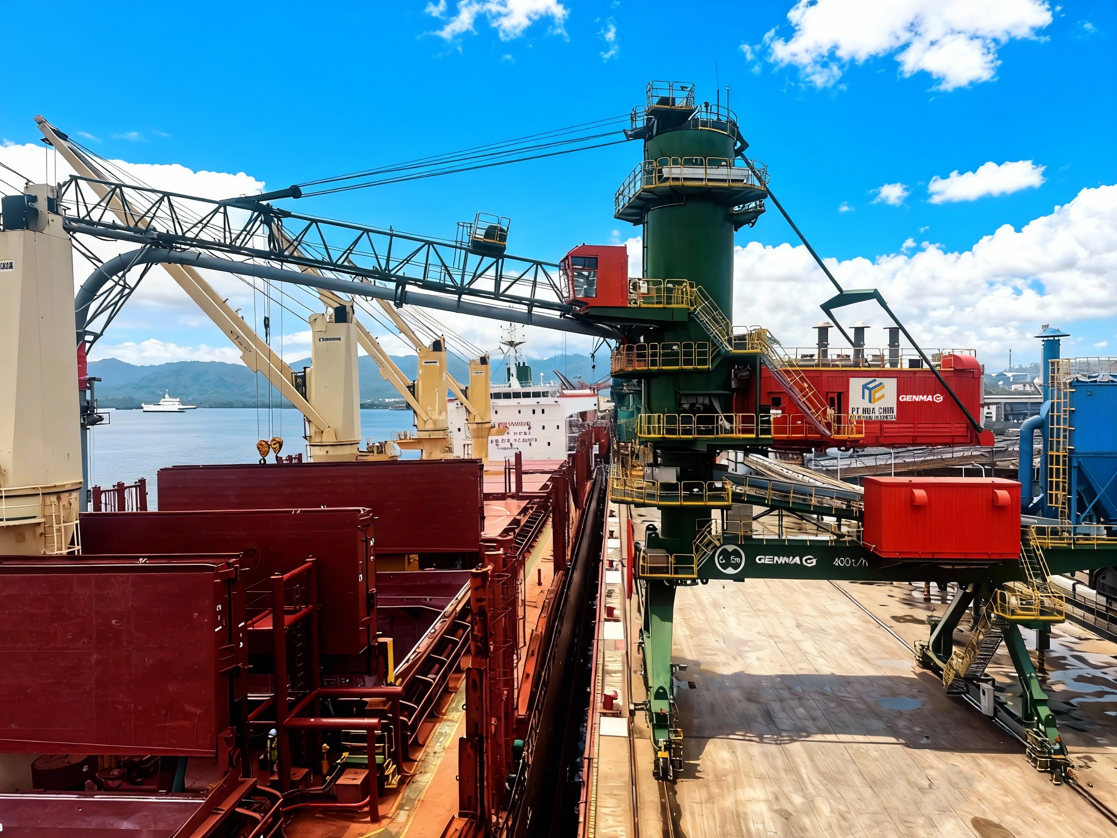 “GENMA給力！”客戶錦旗詮釋GENMA氣力卸船機(jī)六個(gè)“真本事”(圖2)
