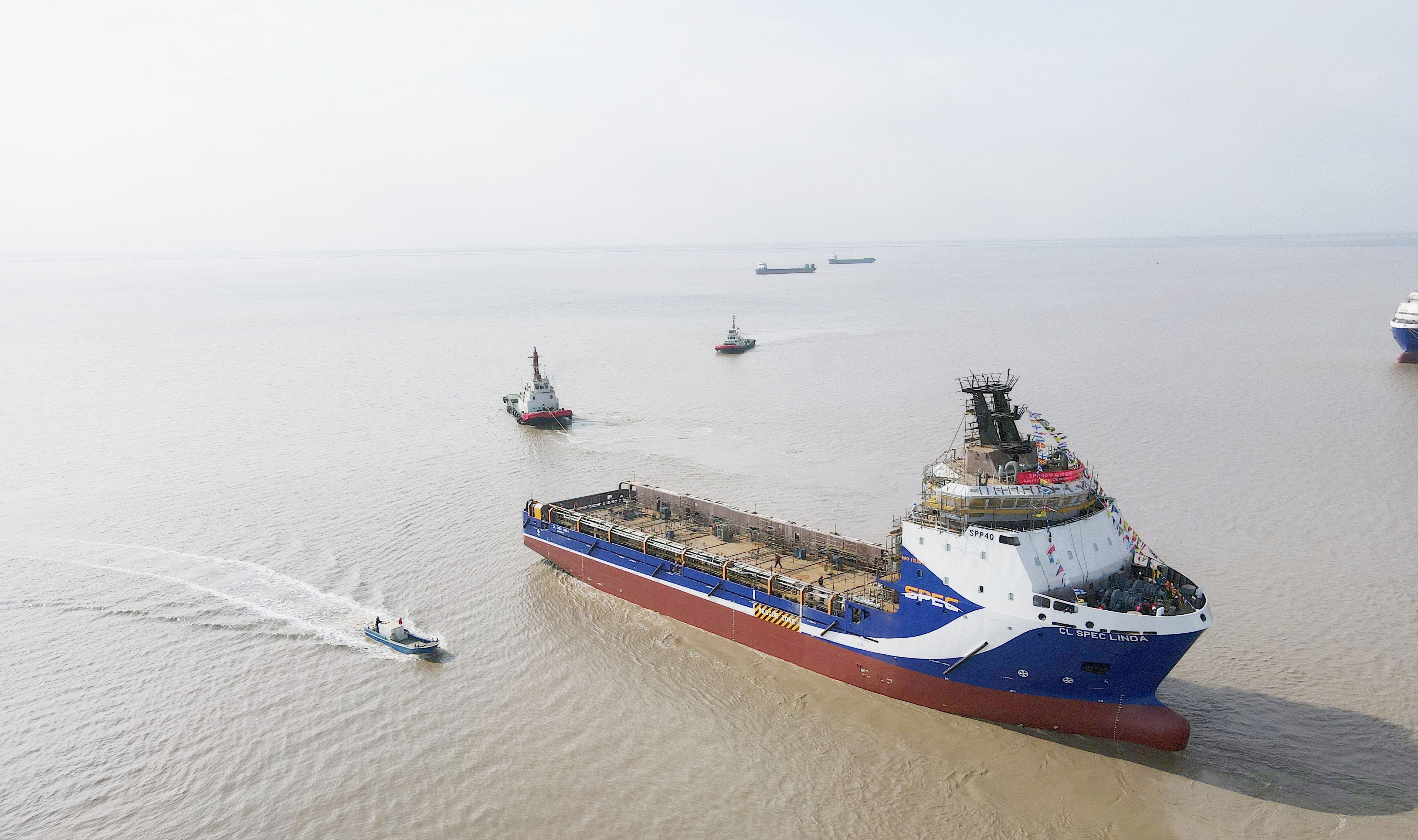 勇奪新年“開(kāi)門紅”三箭齊發(fā)！——子公司潤(rùn)邦海洋SPP40平臺(tái)供應(yīng)船多節(jié)點(diǎn)同步突破(圖3)