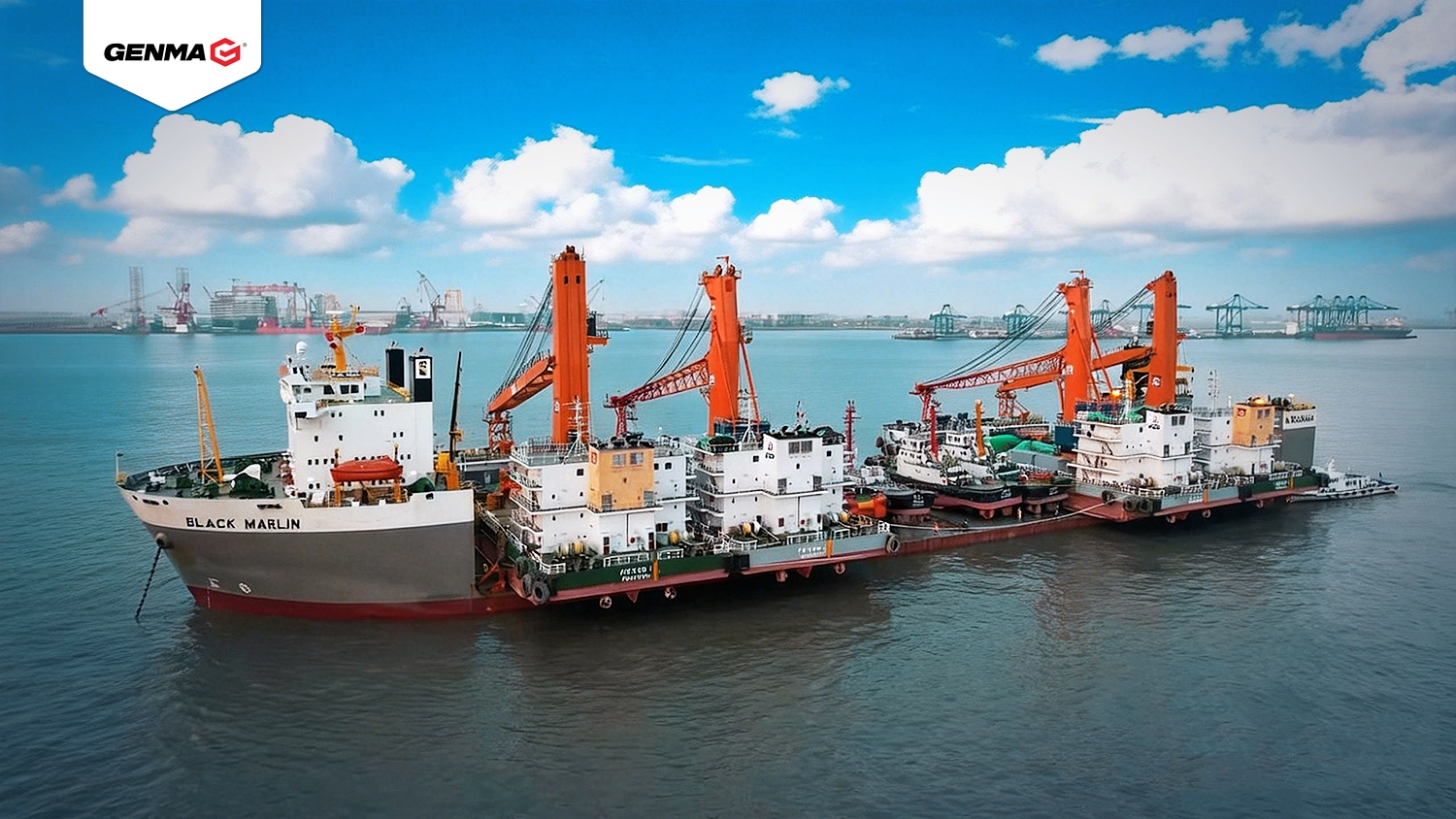 GENMA完美履約再獲客戶點贊：重型船舶吊機項目交付后收到客戶感謝函(圖1)