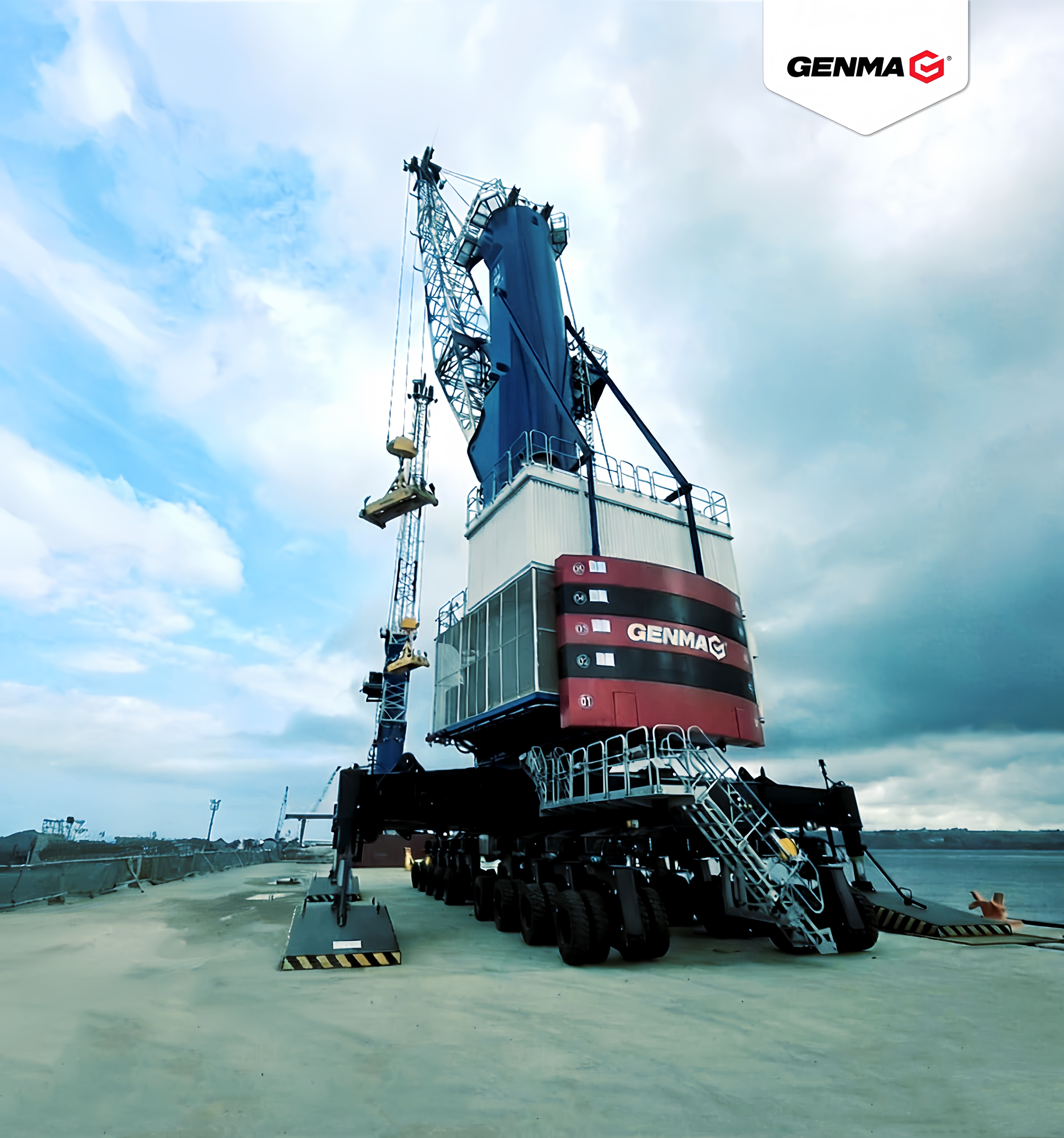 交付+2，GENMA兩臺(tái)MHC將服務(wù)安哥拉卡約新港未來運(yùn)營(yíng)(圖1)